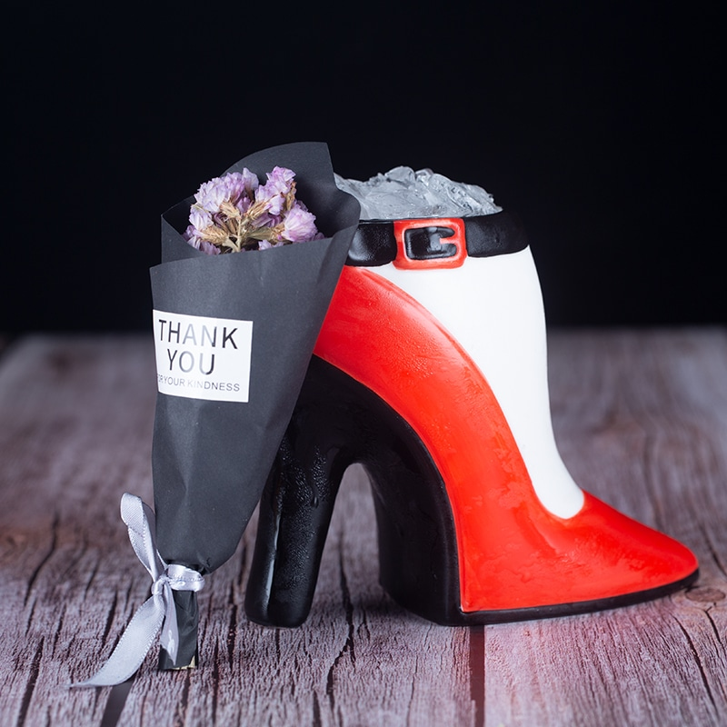 Verre à cocktail Chaussure – présentation spectaculaire