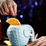 Set de 2 Verres Tiki Éléphant