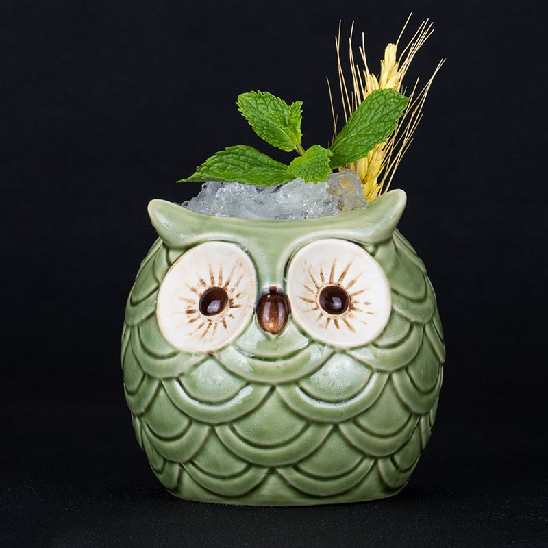 Verre à cocktail Hibou – présentation spectaculaire