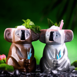 Verre à cocktail Koala – présentation spectaculaire – vue 1