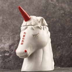 Verre à cocktail Licorne – présentation spectaculaire – vue 1