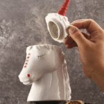 Verre à cocktail Licorne – présentation spectaculaire