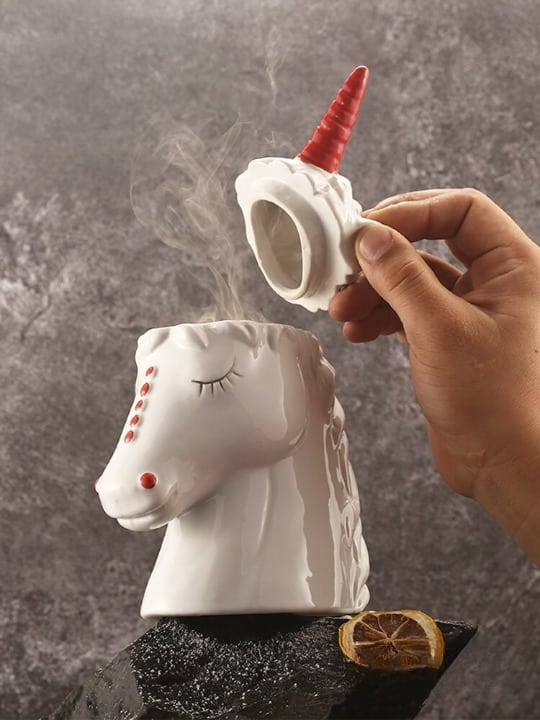 Verre à cocktail Licorne – présentation spectaculaire