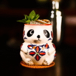 Verre à cocktail Panda – présentation spectaculaire