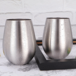 Gobelet inox argenté