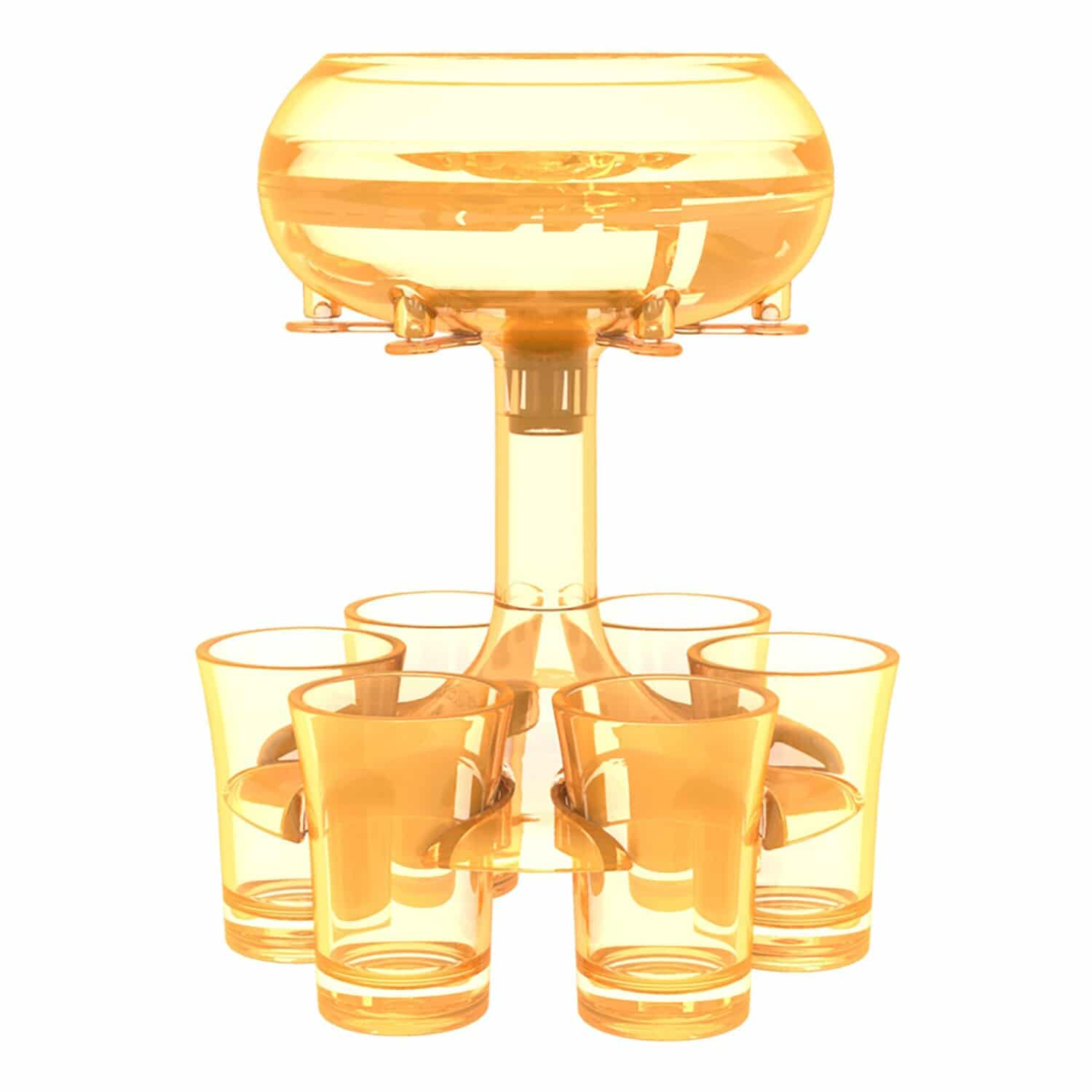 Distributeur de shots 6 verres – remplissage simultané