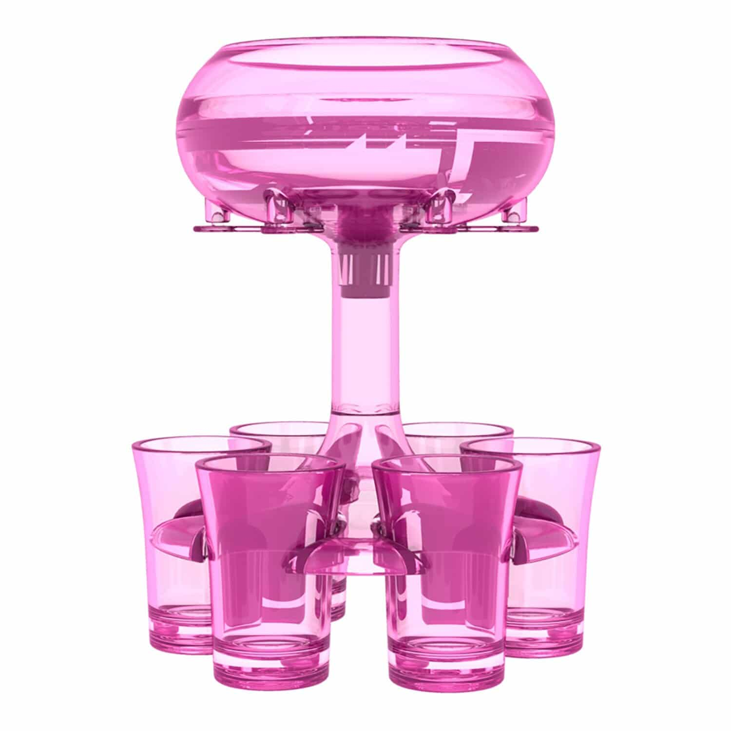 Distributeur de shots 6 verres – remplissage simultané