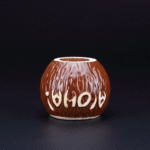 Mug Tiki Aloha – cocktail tropical sculpté