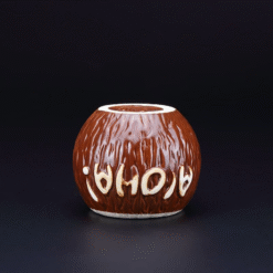 Mug Tiki Aloha – cocktail tropical sculpté – vue 2