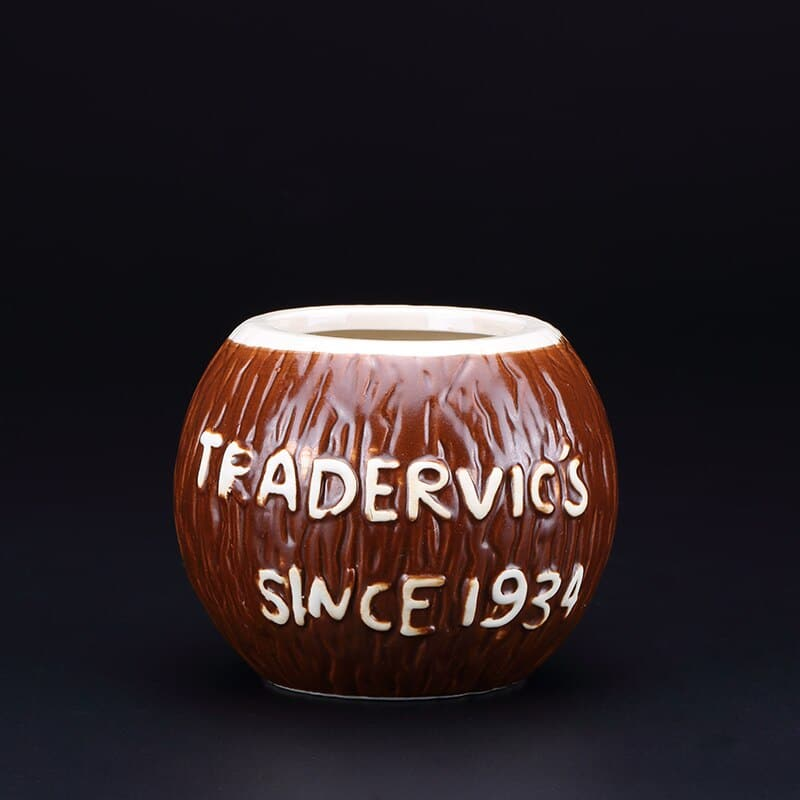 Mug Tiki Aloha – cocktail tropical sculpté