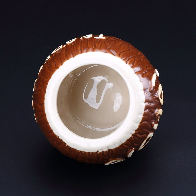 Mug Tiki Aloha – cocktail tropical sculpté
