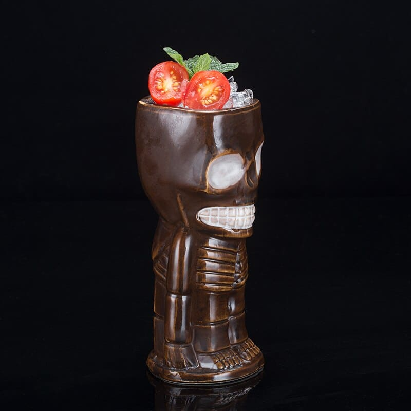 Verre Tiki Squelette