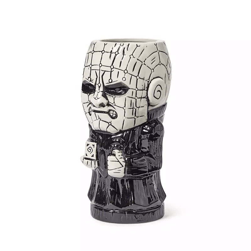 Mug Tiki Halloween – cocktail tropical sculpté
