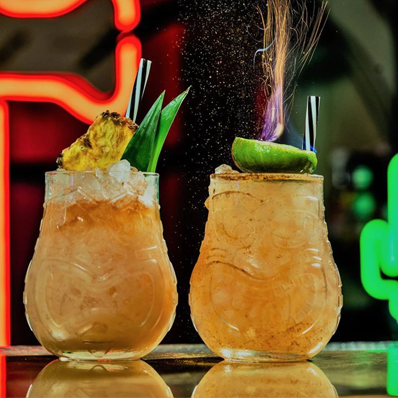 Verre Tiki Grimaçant