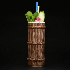 Mug Tiki Original – cocktail tropical sculpté – vue 1