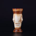 Mug Tiki Polynésien – cocktail tropical sculpté