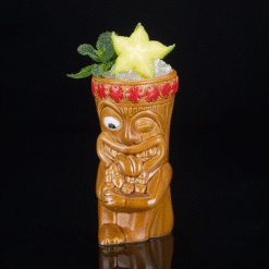 Mug Tiki Rigolo – cocktail tropical sculpté – vue 1