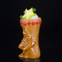 Mug Tiki Rigolo – cocktail tropical sculpté – vue 2