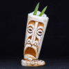 Mug Tiki Verre Totem Tiki – cocktail tropical sculpté – vue 1
