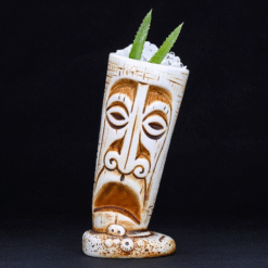 Mug Tiki Verre Totem Tiki – cocktail tropical sculpté – vue 1