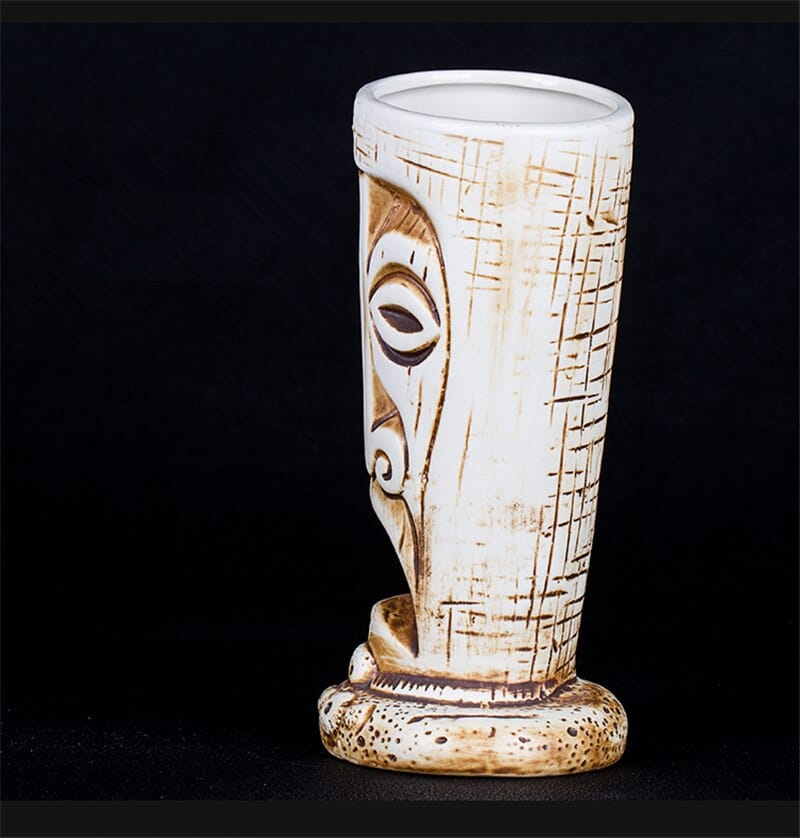 Mug Tiki Verre Totem Tiki – cocktail tropical sculpté