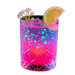 Paillettes comestibles Holographique Change Couleur - Violet Intense