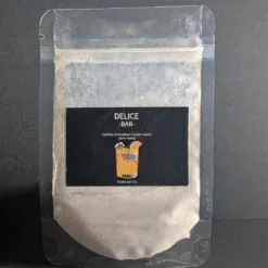 Sachet de paillettes comestibles holographiques change-couleur jaune intense Délice Bar pour cocktails