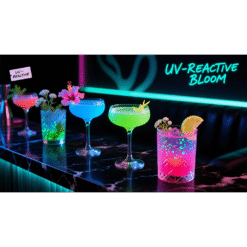 Alternative view of Paillettes Comestibles UV Phosphorescentes