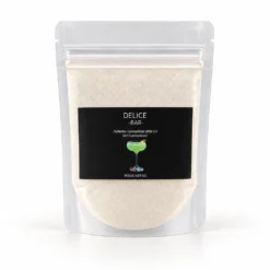 Sachet de paillettes comestibles UV Délice Bar, présenté sur fond clair.