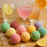 Bombes à paillettes comestibles pour cocktail – 2 pièces