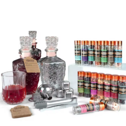 Kit Cocktail Infusion 16 botaniques – Épices et fleurs naturelles pour spiritueux