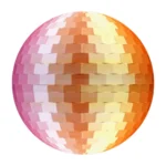 Cloche Disco Ball LED Sunburst Flavour Blaster