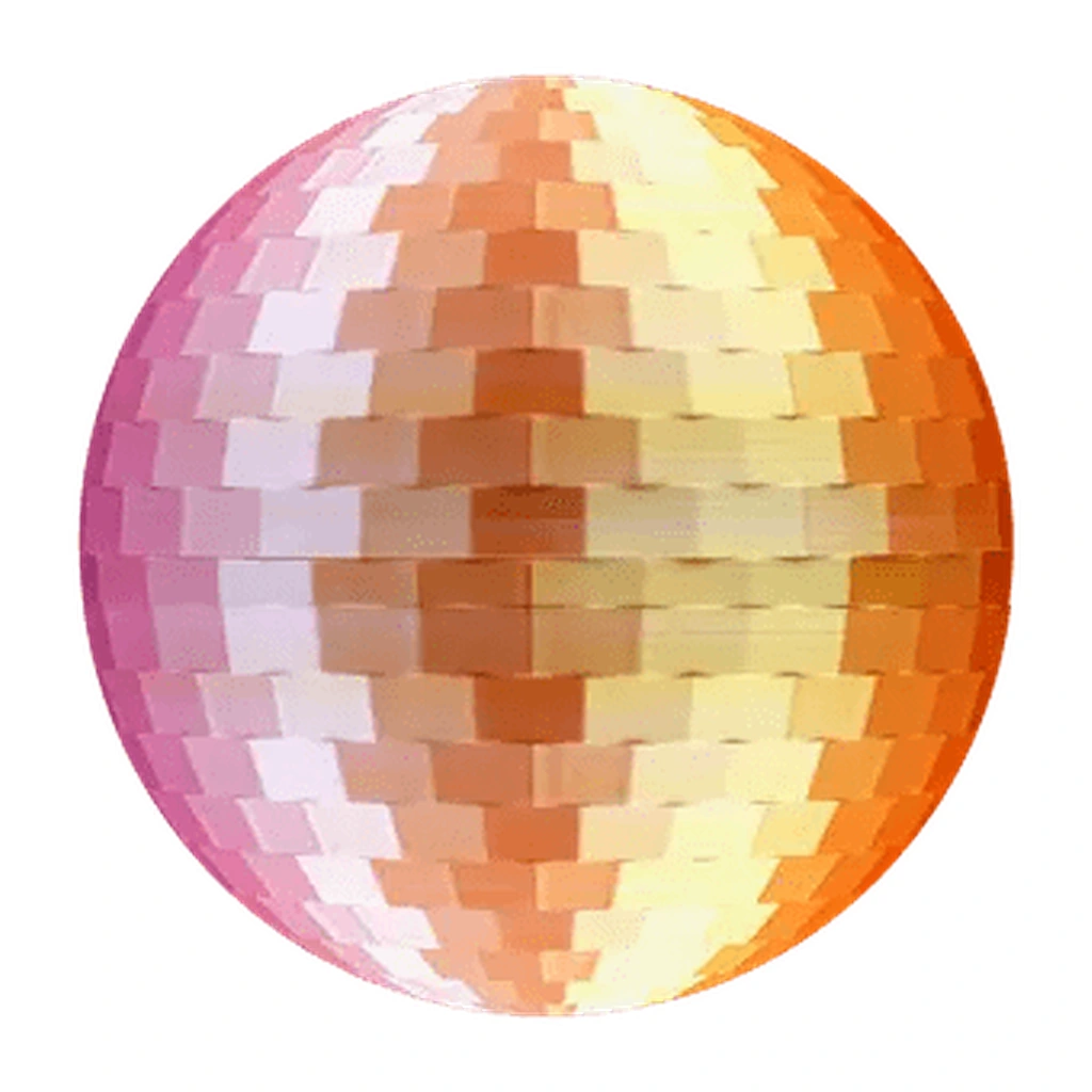 Cloche Disco Ball LED Sunburst Flavour Blaster