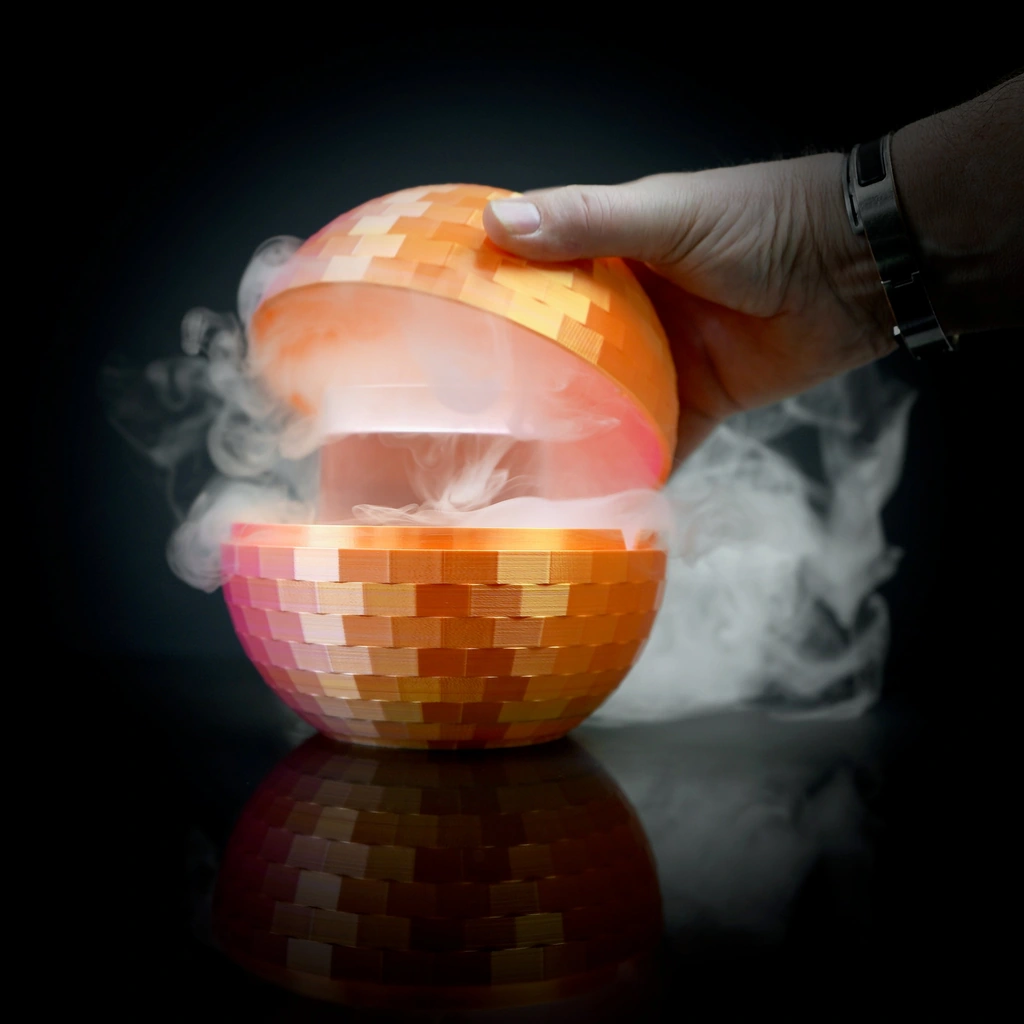 Cloche Disco Ball LED Sunburst Flavour Blaster