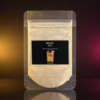 Sachet Délice Bar de paillettes comestibles change couleur jaune sur fond noir et or