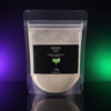 Sachet Délice Bar de paillettes comestibles UV sur fond violet et vert
