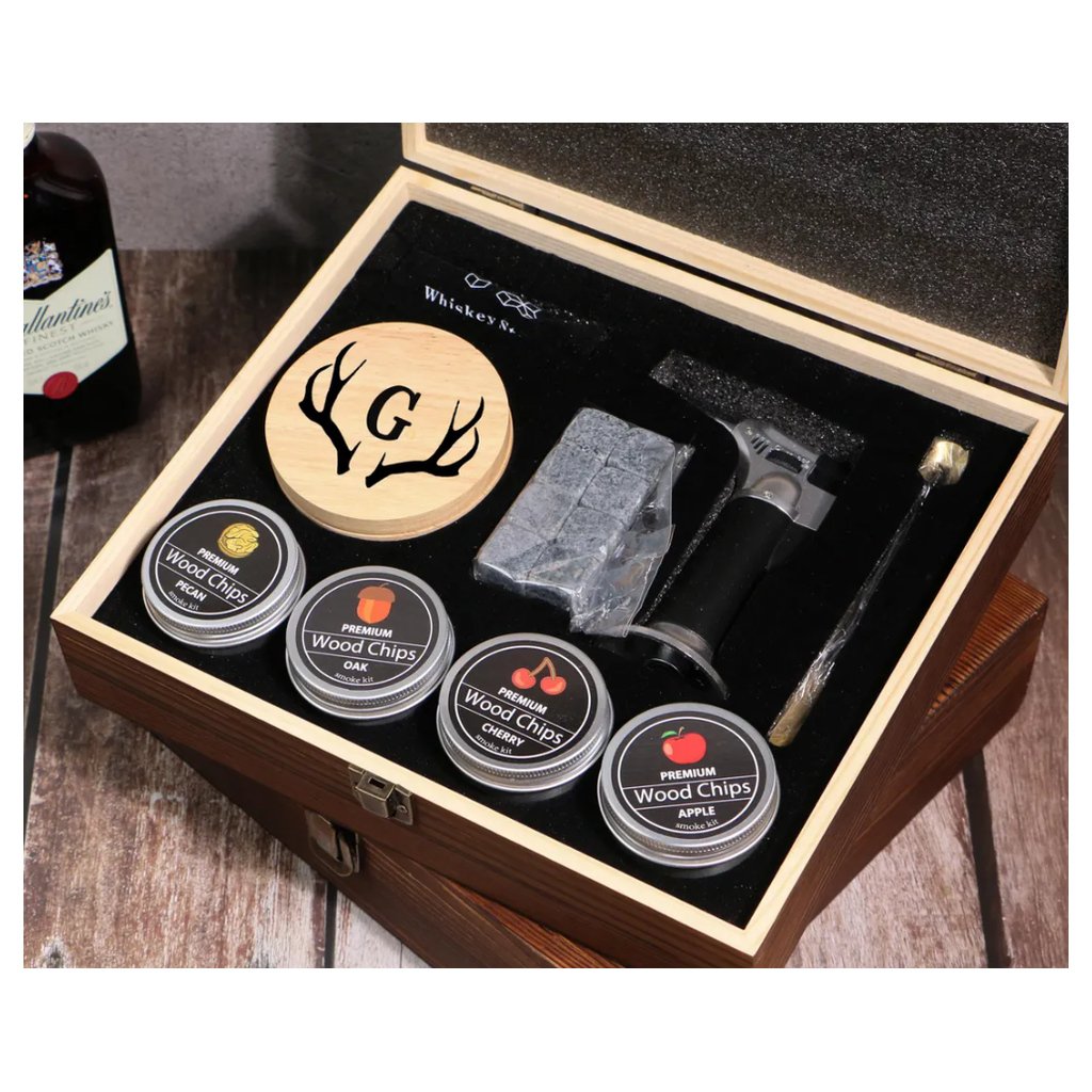 Coffret Fumoir à Cocktail Old Fashioned – infusion whisky