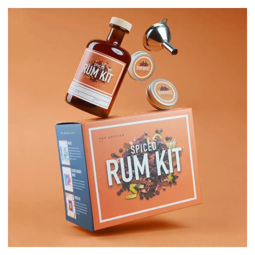 Kit rhum arrangé et épices – 2 mélanges botaniques et accessoires