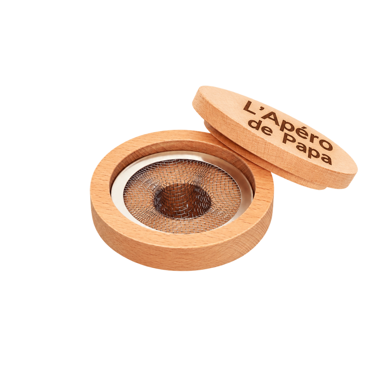 Personalised wooden smoker – L’Apéro de Papa