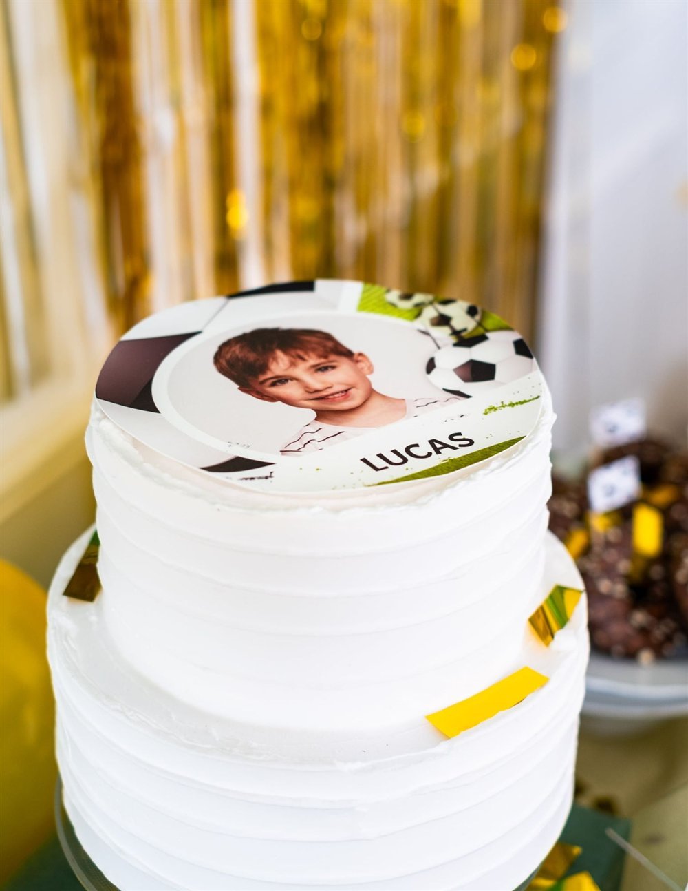 Topper comestible personnalisé pour gâteau – 12 à 20 cm