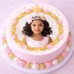 Topper comestible personnalisé pour gâteau – 12 à 20 cm